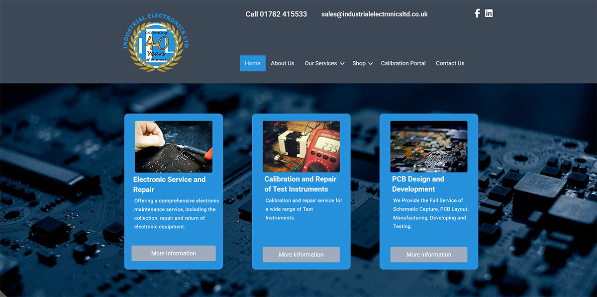 Contact Us - Industrial Electronics Ltd